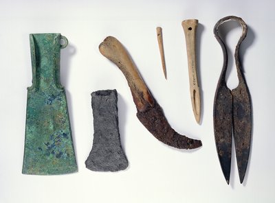 Selection of Tools by Iron Age